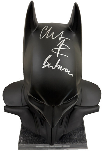 Christian bale signed batman - bale,