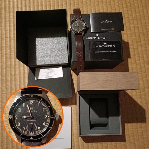 Hamilton khaki aviation pilot - hamilton,