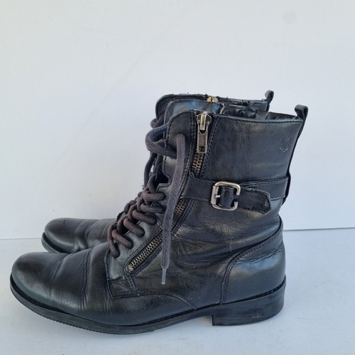Caprice ladies leather ankle - leather,