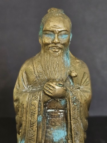 Mid 20th century brass statue - 20th-century,