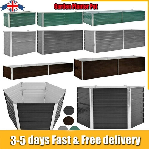Garden planter galvanised - garden,