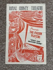 William Hartnell - Falcon Players Bedford County Theatre Programme 1950