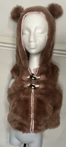 Next girls brown faux fur - next,