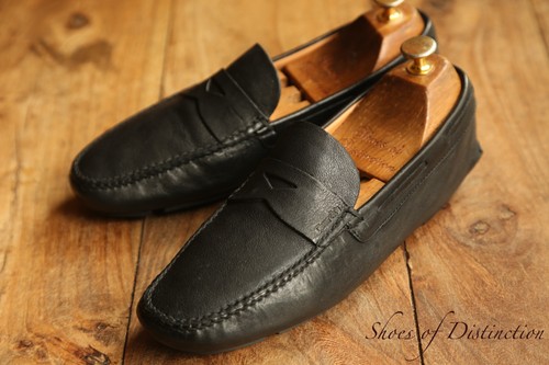 Church black leather silver - black,