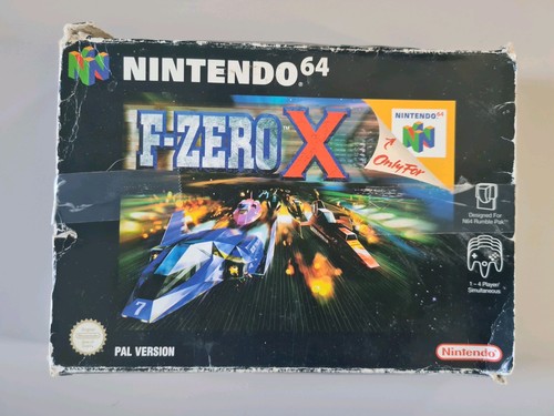 Nintendo n64 zero x game - f-zero,