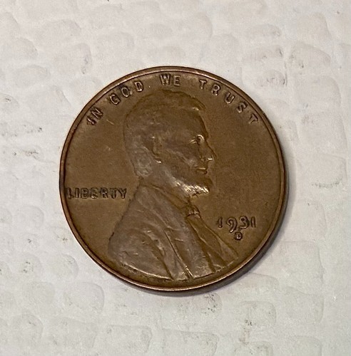 1931 lincoln cent wheat - 1931-d,