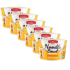 Bramwells Express Instant Noodle Bowls - Curry & Chicken Flavours -85g x 6 Bowls