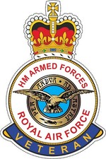 RAF Royal Air Force Veteran