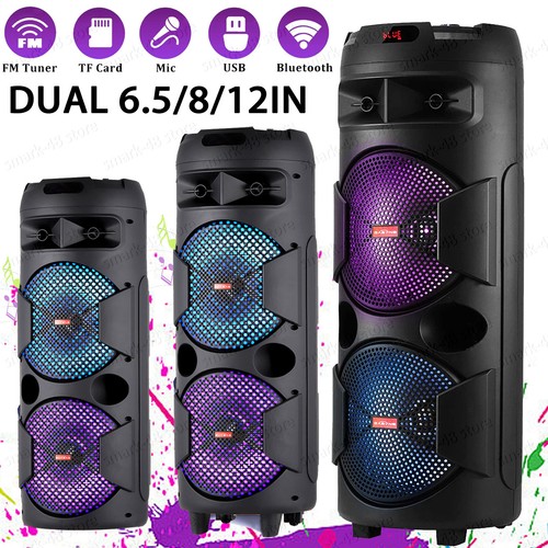 Dual 6 5 woofer - dual, 8",