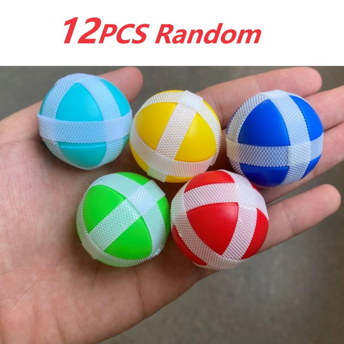 12pcs kids sucker sticky ball - 12pcs,