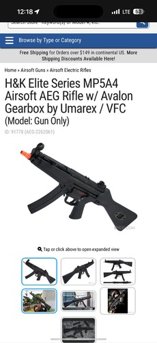 Umarex vfc mp5a4 - umarex, elite