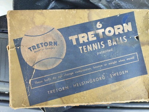 Vintage tretorn tennis balls - tretorn,