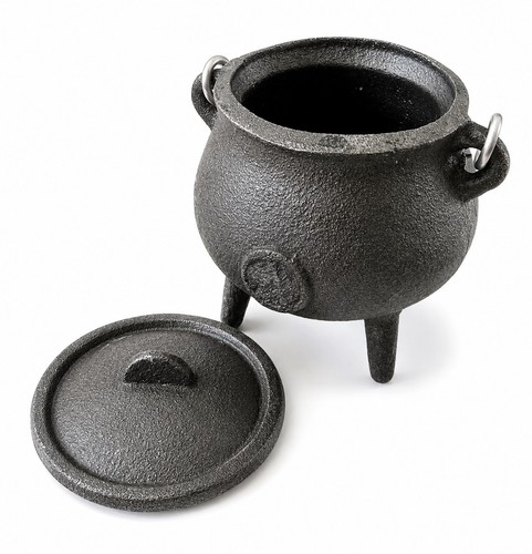 Mini cast iron cauldron - mini,
