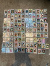 Topps Scottish Football cards red back from 1976.   106/132