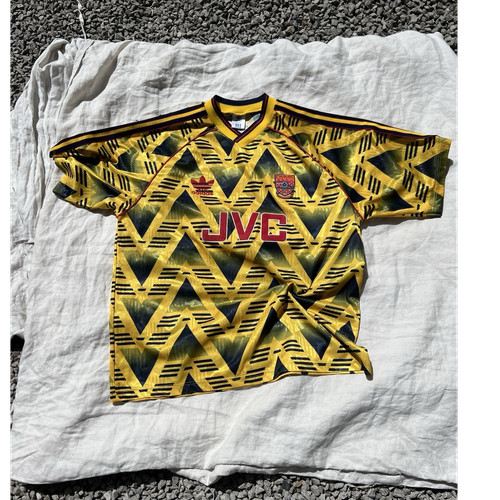 Arsenal away 1991 bruised - arsenal,