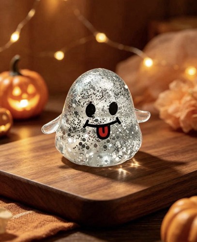 Halloween glitter ghost - glitter,