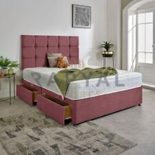 PLUSH DIVAN BED SET WITH