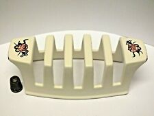 Vintage Poole Pottery Five Slice Toast Rack
