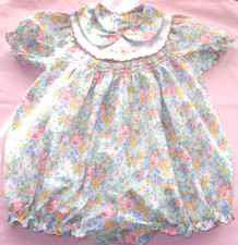 Baby Girl Ditsy Floral Smocked