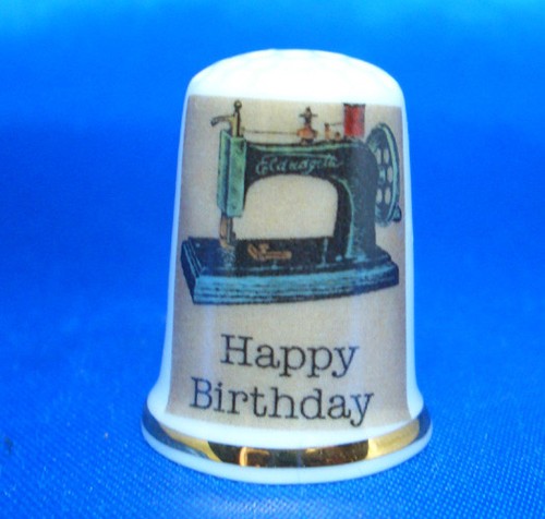 Birchcroft china thimble - birchcroft,