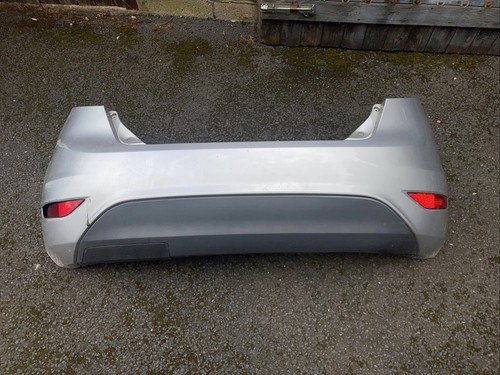 Fiesta mk7 rear bumper silver