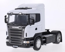 Welly 1:32 Scale Scania R470 4X2 Lorry Cab Truck White Diecast Model Replica