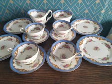 Paragon pompadour blue tea - pompadour,