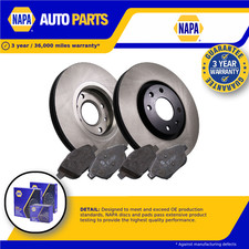 2x Vented Brake Discs and Pads