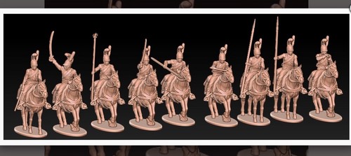 Napoleonic french lancers - napoleonic,