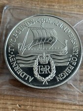 1992 Alderney £2 Two Pound