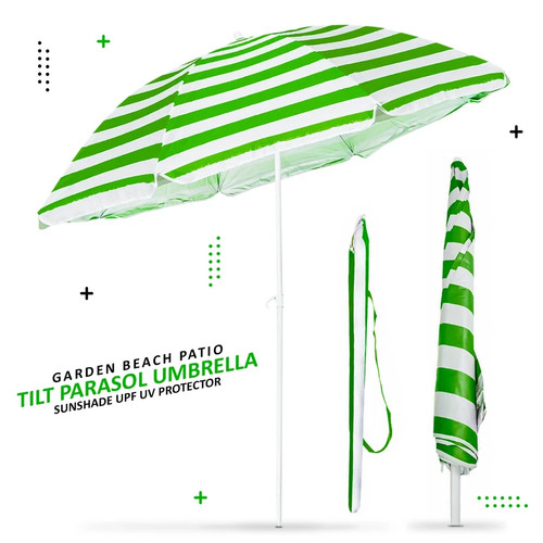 Beach tilting parasol umbrella - tilting,