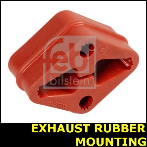 Exhaust rubber mounting - exhaust,