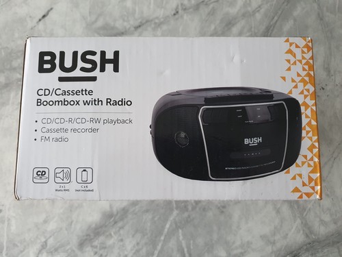 Bush radio cassette boombox - cd,