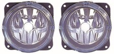 Pair Right OS Left NS Fog Lights H1 For Ford Fiesta Mk5 Zetec S Hatch 99-02