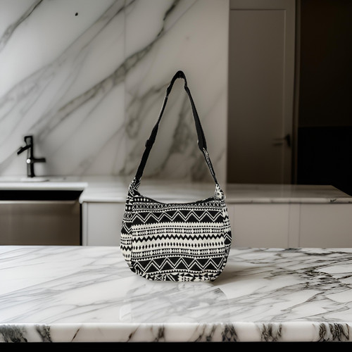 Canvas cross body bag