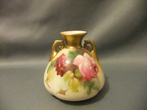 Royal worcester twin handled - worcester,