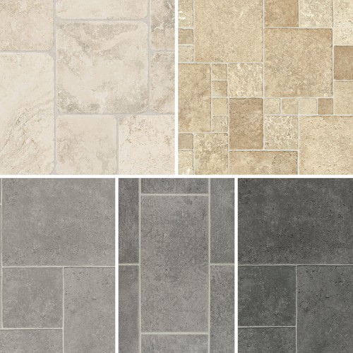 Samples rustic tile - samples, effect