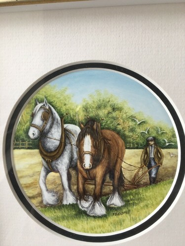 Elliot hall enamel plaque - elliot,