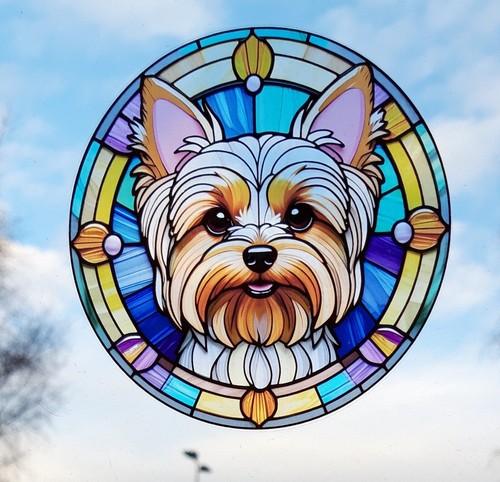 Various dog designs - dog, stained