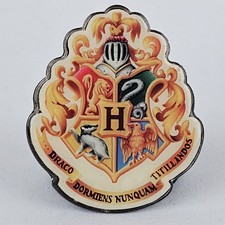 Official Harry Potter Enamel Pin Badge Large Metal Hogwarts Houses Crest