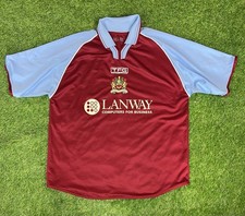 Burnley 2002/2003 Home Football Shirt- TFG sports- Size Large