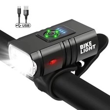LED Mountain Bike Light USB