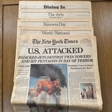 September 12, 2001 New York