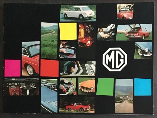 Car range sales brochure - mg,