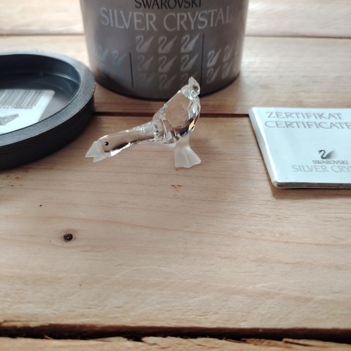 Swarovski silver crystal goose - swarovski,