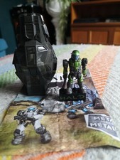 Halo UNSC Drop Pod Metallic Series Green Figure Mega Bloks 2010s Xbox Microsoft 