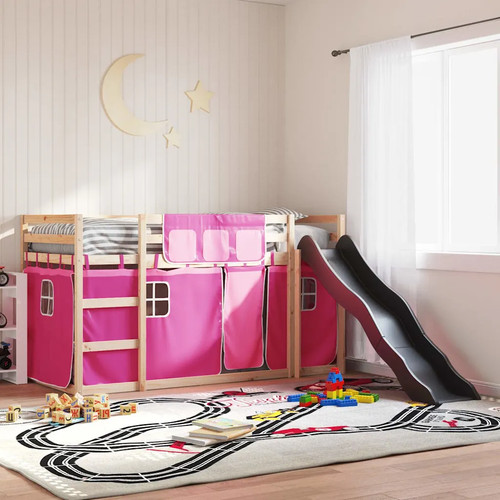 Walplus bunk bed with slide - bed,