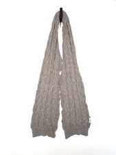 UGG Cable Knit Scarf Grey