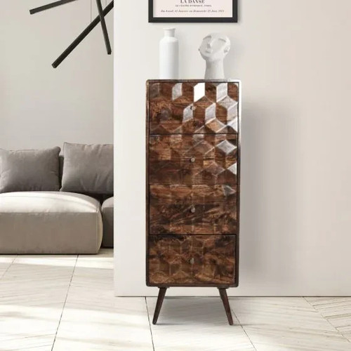 Solid mango wood geo - geo,