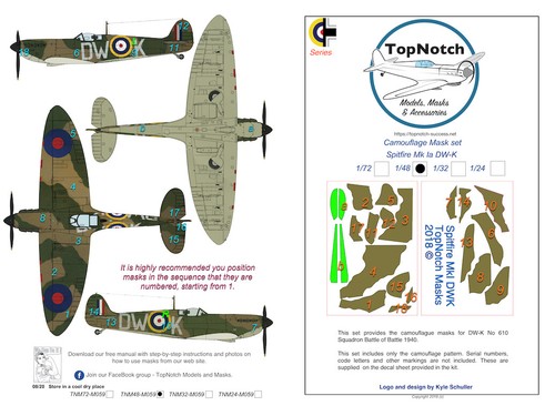 Topnotch spitfire mk1a k - topnotch,